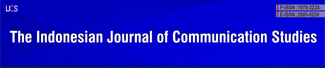 The Indonesian Journal of Communication Studies